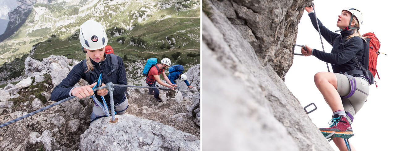 Für Abenteuer am Fels - Der Alpinrucksack Cima di Basso 22 / 35 von Tatonka