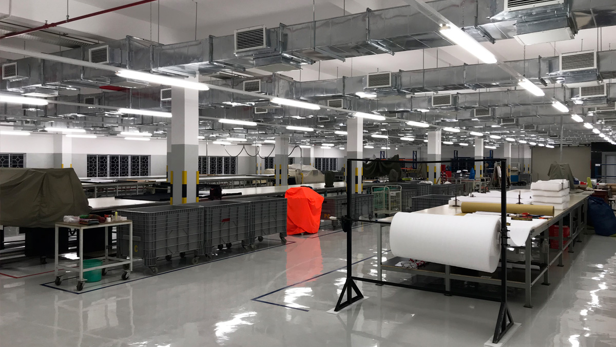 Tatonka hat die eigene Produktionsstätte in Vietnam