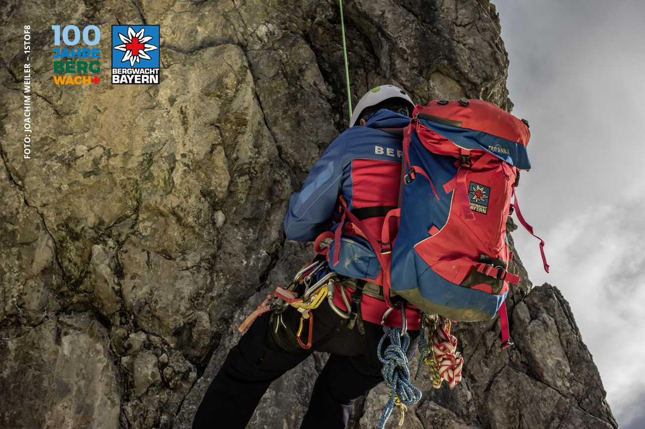 Wir gratulieren von Herzen - 100 Jahre Bergwacht Bayern