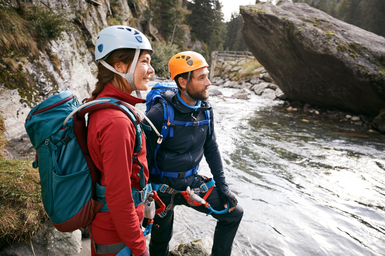 Die neuen Klettersteigrucksäcke Norix 32 und Norix 28 Women von Tatonka