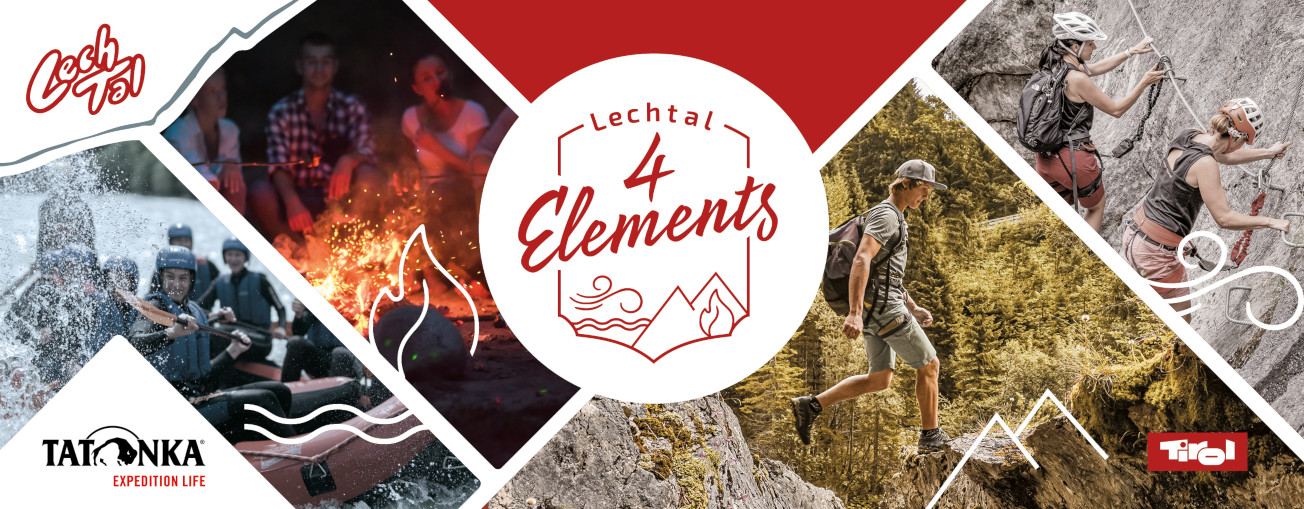 Lechtal 4Elements - Deine Outdoor-Erlebnistage im Tiroler Lechtal