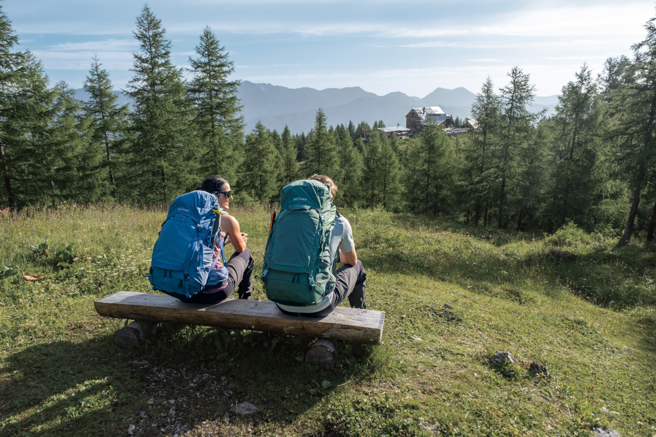 Der neue Pyrox von Tatonka - Tourenrucksack für Hüttenwanderungen