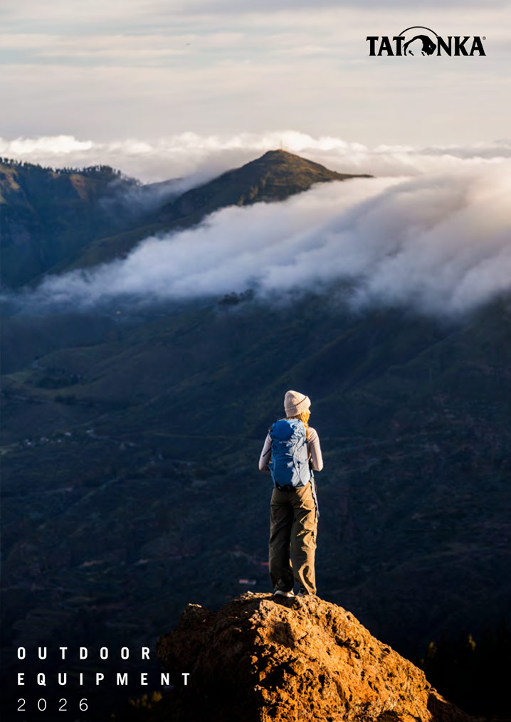 Der neue Tatonka Katalog 2026 - Jetzt gratis bestellen oder herunterladen