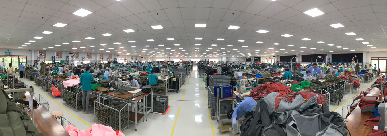 Tatonka-Rucksäcke werden in unseren eigenen, SA8000-zertifizierten Fertigungsstätten fair produziert