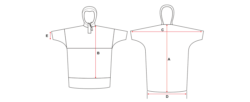 Tatonka poncho sizes