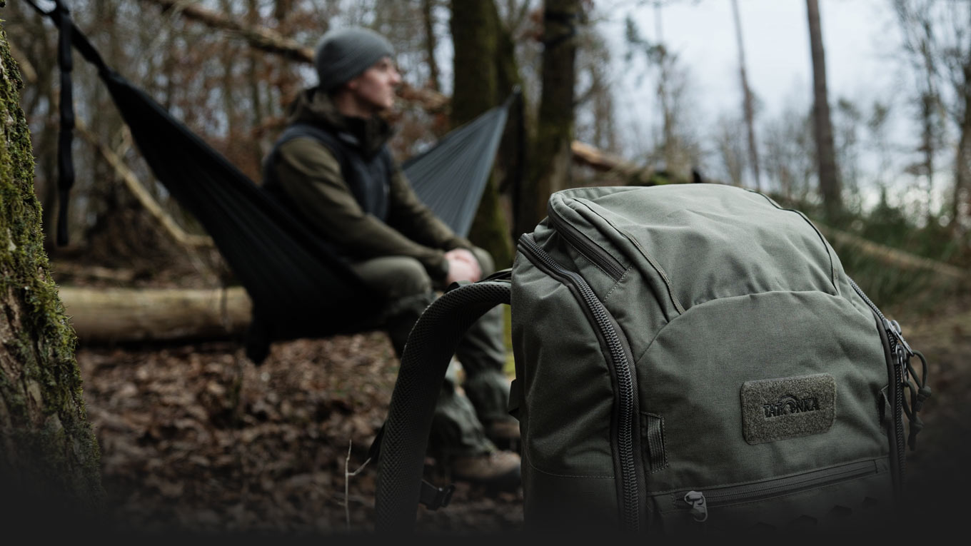 The Pyrox 45 + 10 BC Bushcraft Backpack by Tatonka